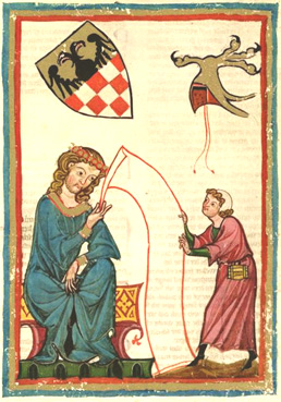 Otto von Botenlauben Manesse-Handschrift