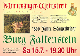 Plakat Burg Falkenstein 2006